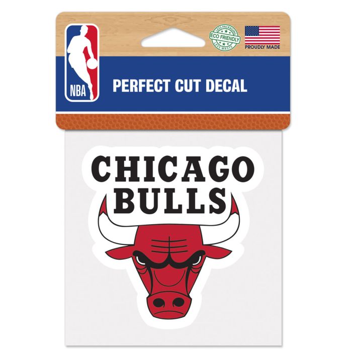 Chicago Bulls Perfect Cut Decal 4x4"