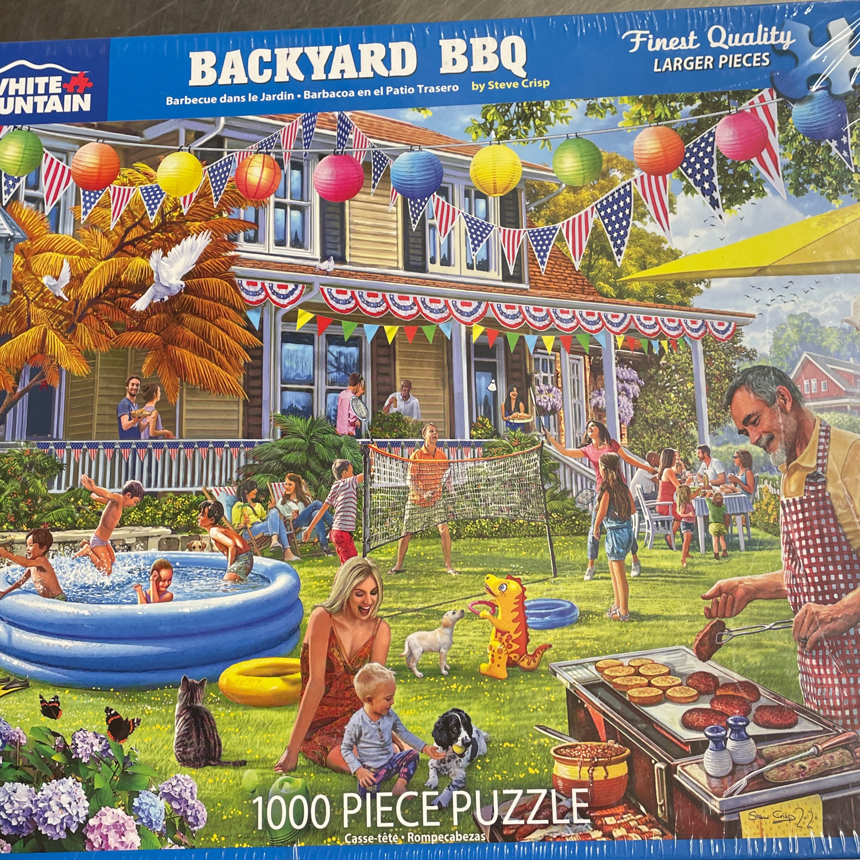 Backyard BBQ 1000pc