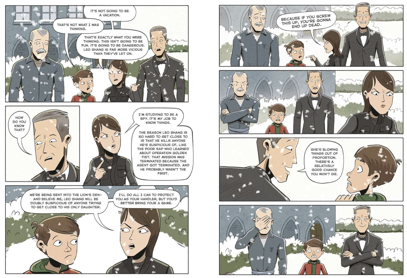 Spy Ski School the Graphic Novel