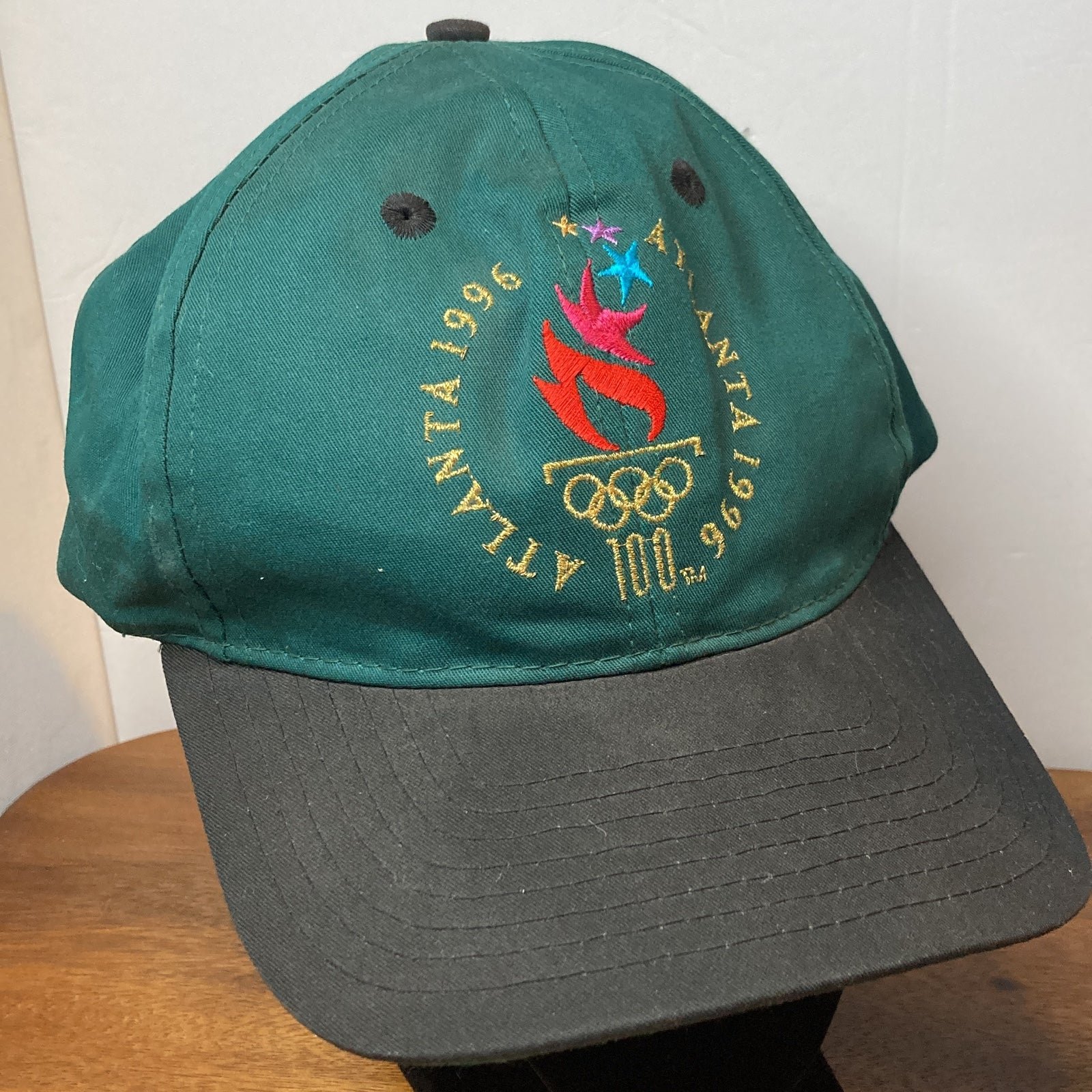 Vintage 1996 Atlanta Olympics Snap Back Cap