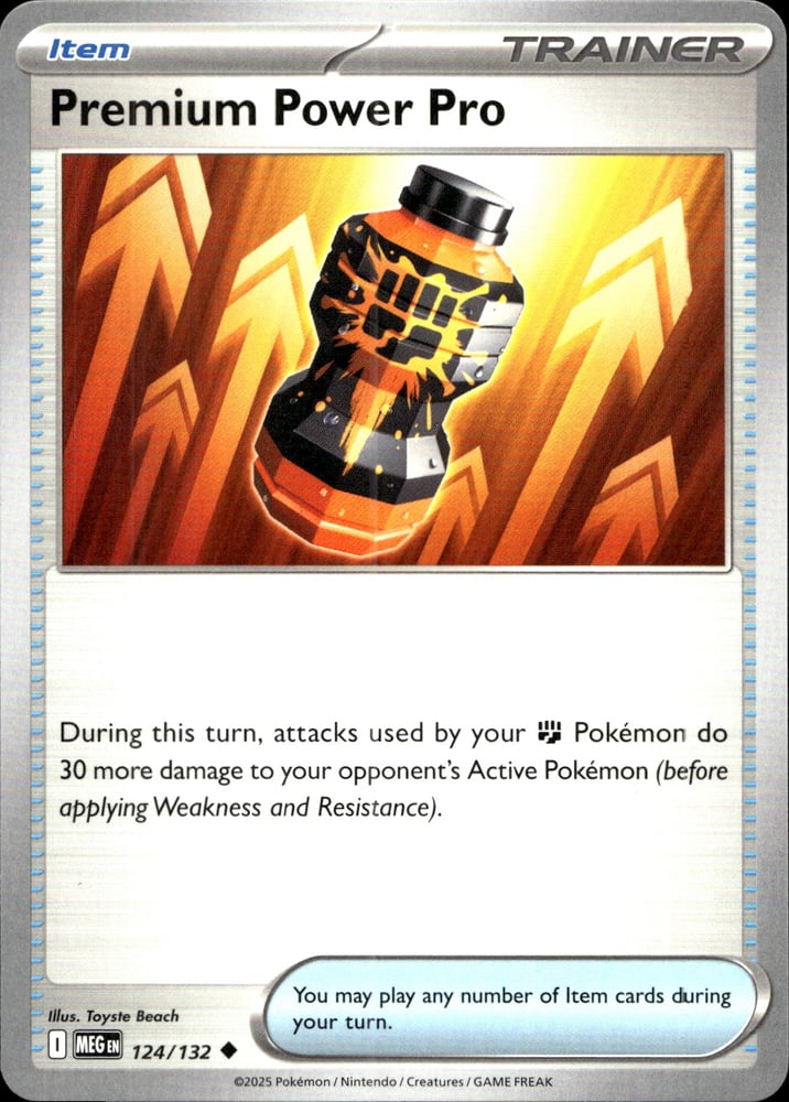 Premium Power Pro - ME01 124/132