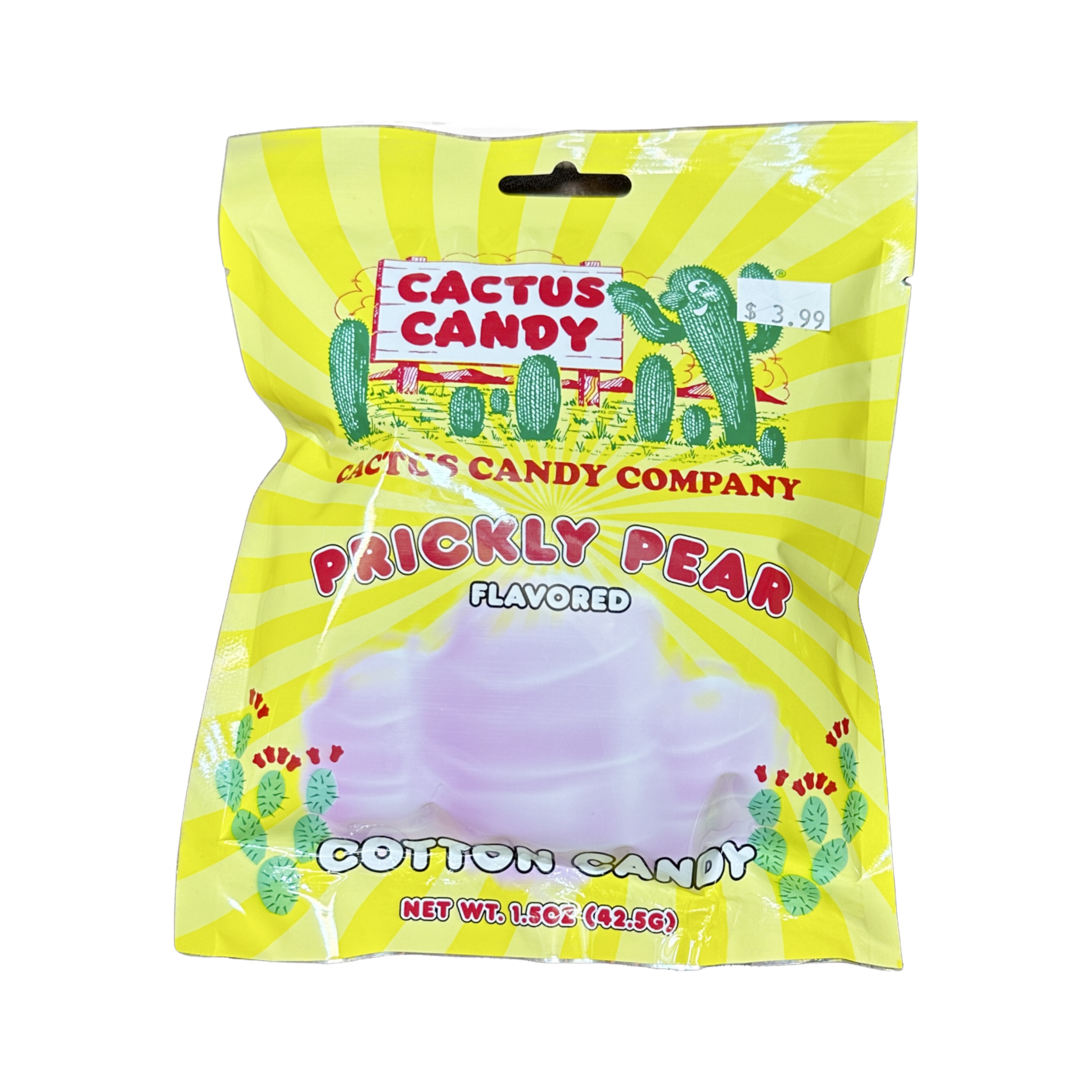 Prickly Pear Cotton Candy