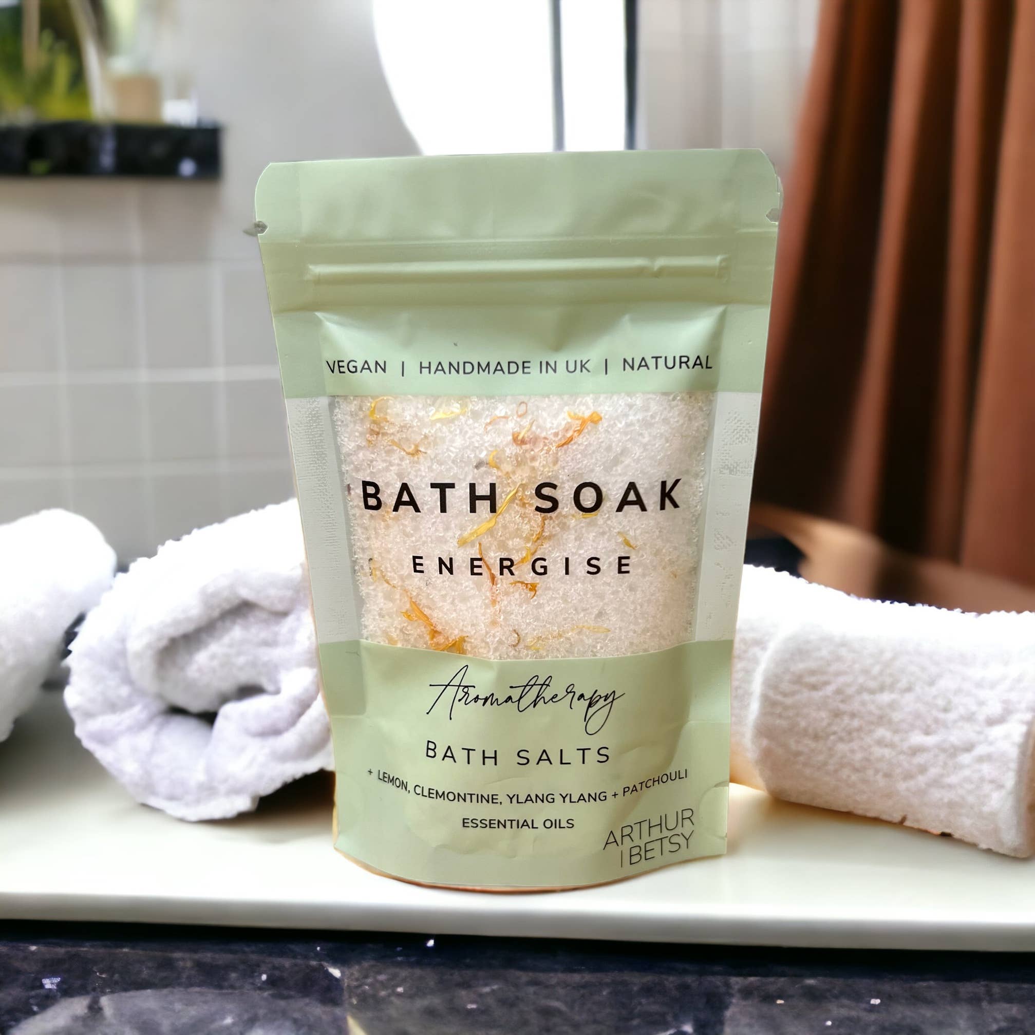 Arthur Betsy - Energise Aromatherapy Bath Salts