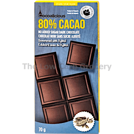Cocoalicious 80% Dark Chocolate