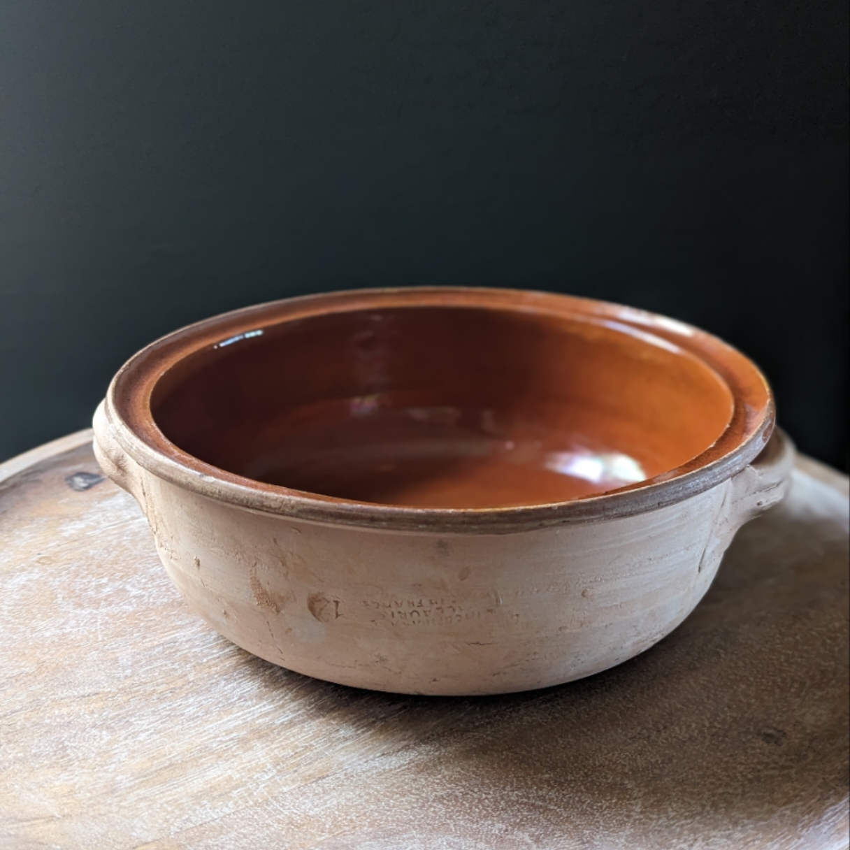 Vintage French Vallauris Terra Cotta Clay pot