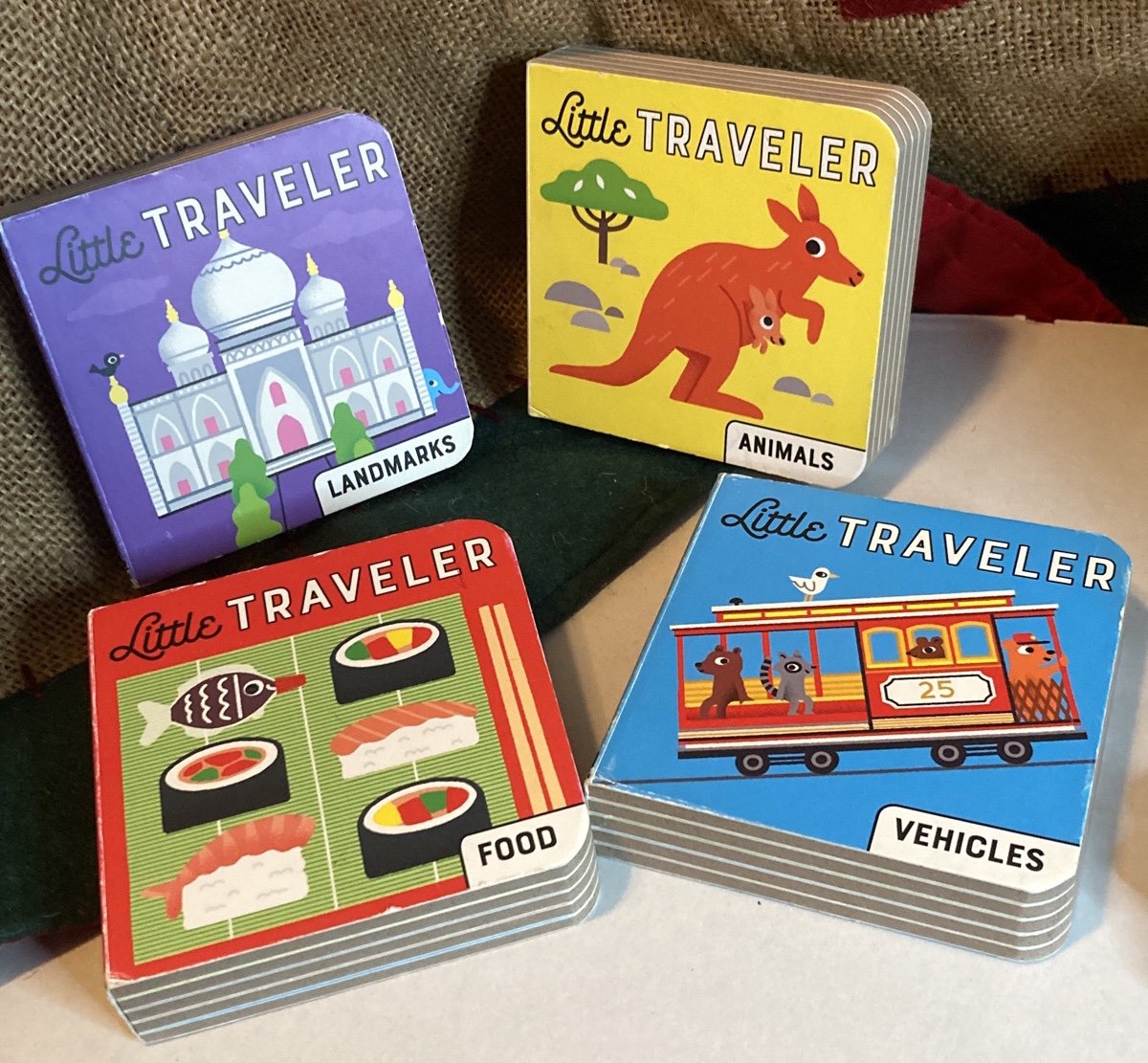 Little Traveler Board Book Set - 4 Books