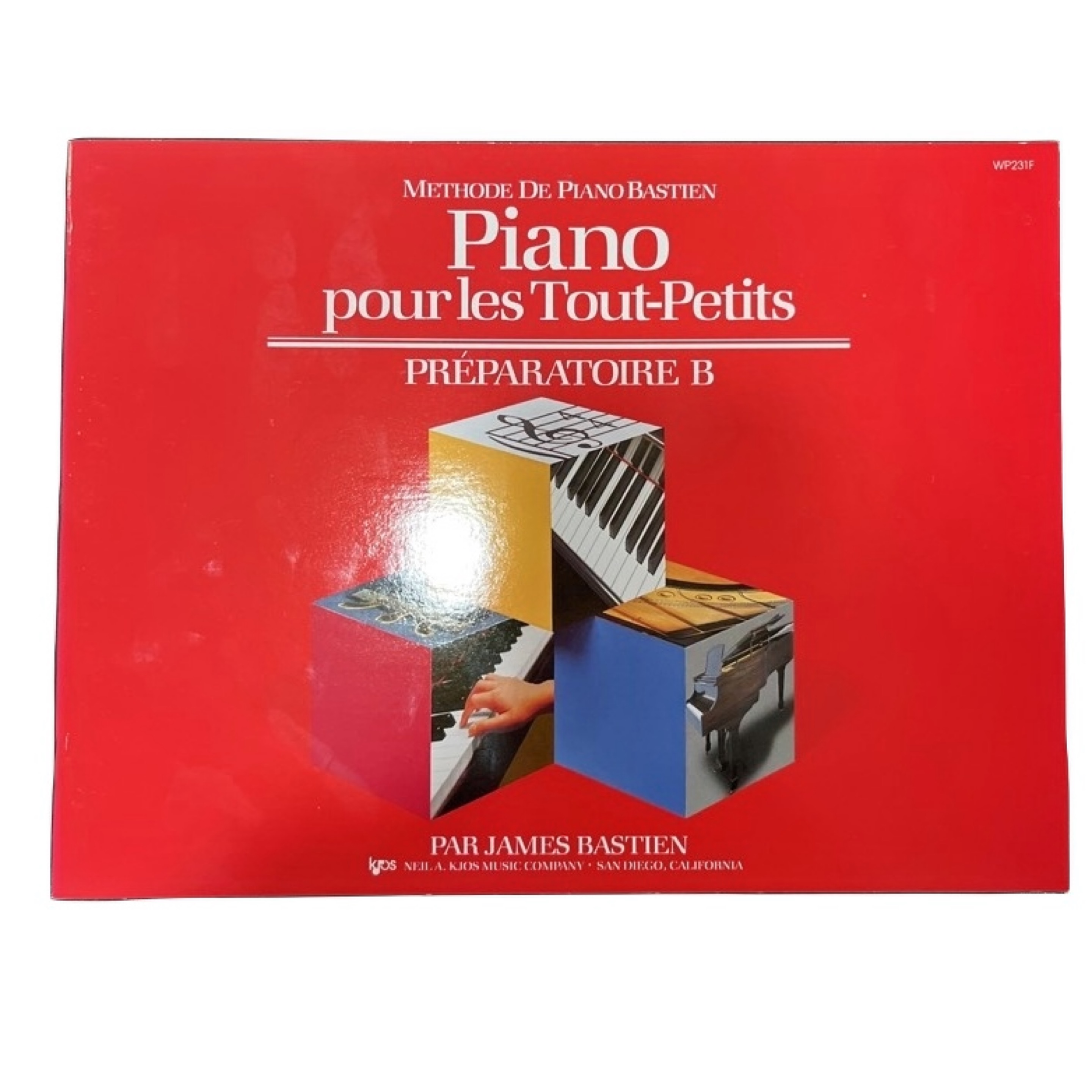 Méthode de Piano Bastien, Niveau Préparatoire B