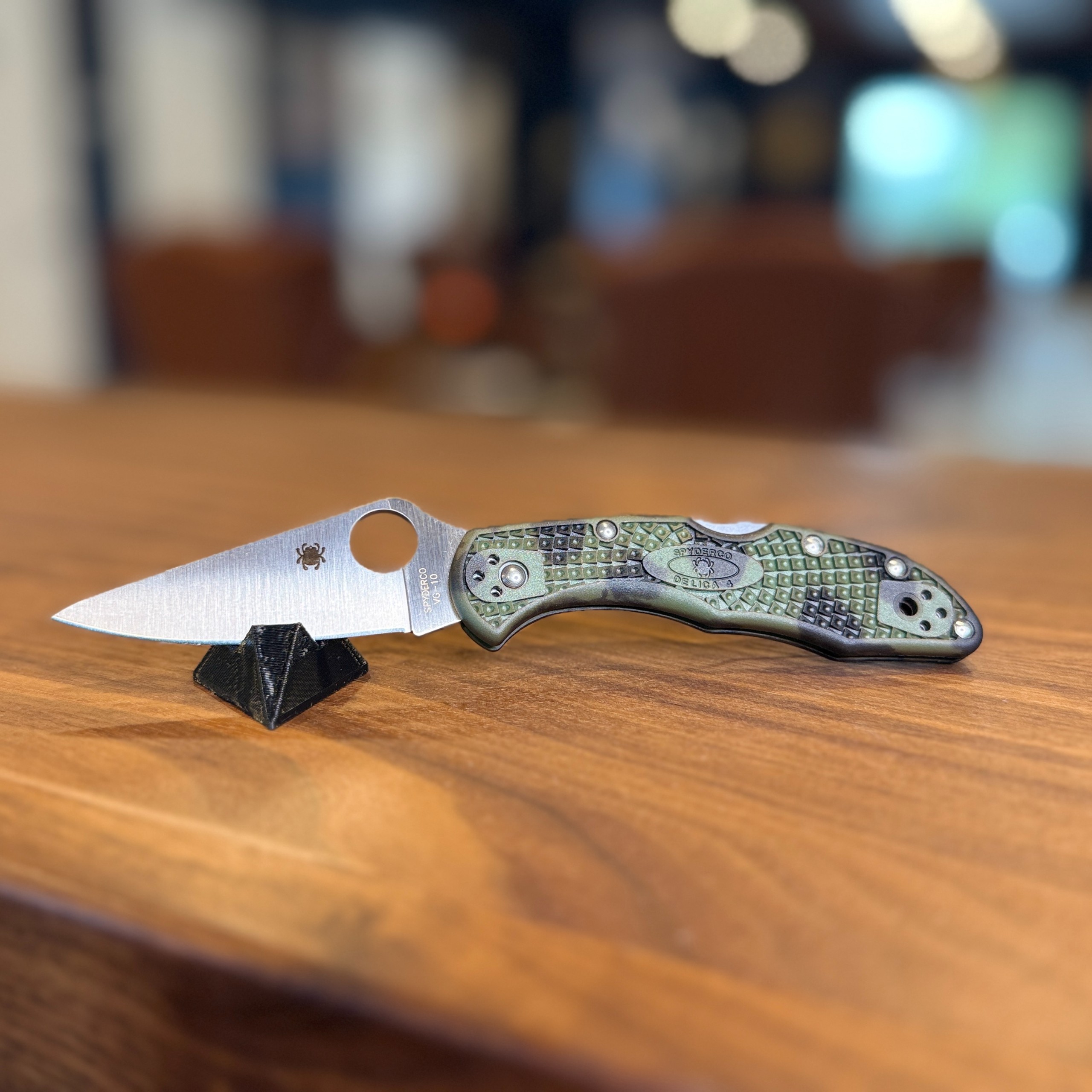 Spyderco - Delica 4 Zome Greem