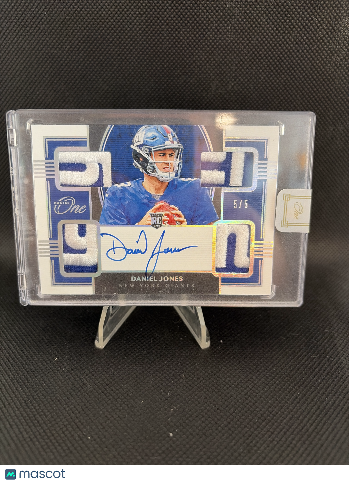 2020 Panini One Daniel Jones RPA /5