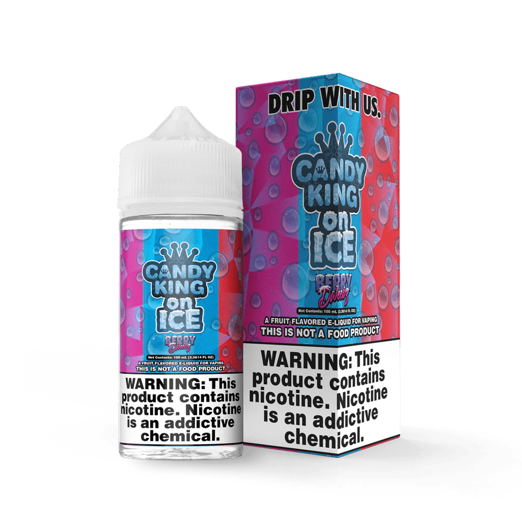 Candy King Ice Berry Dweebz ZERO Nic 100ml