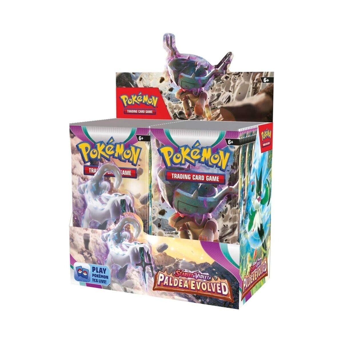 5 Paldea Evolved Booster Pack Lot