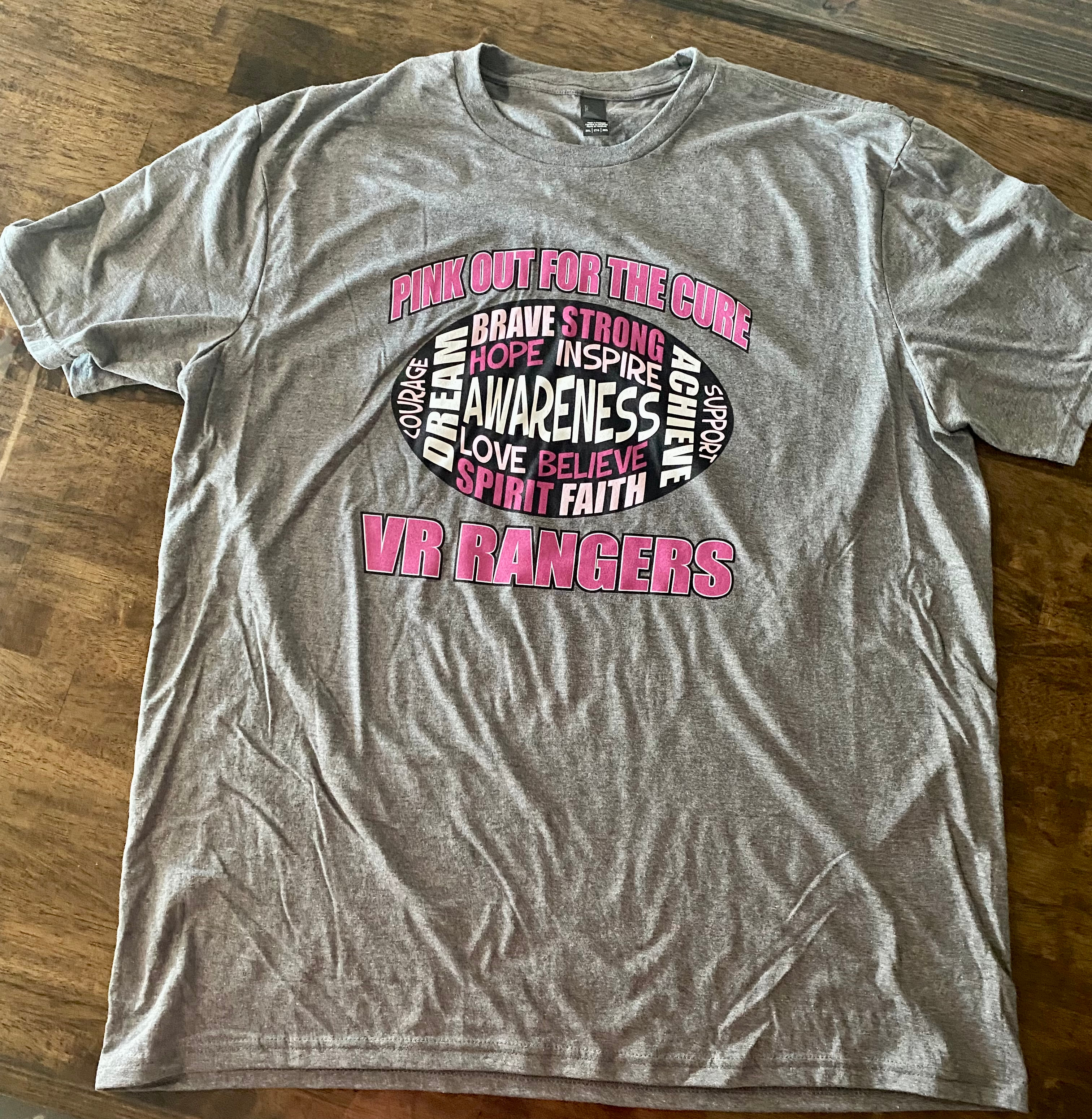 Tee - Pink Out 2022, Grey