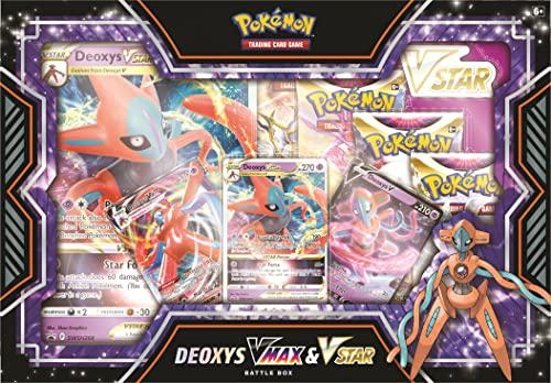 Pokémon TCG: Deoxys/Zeraora VMax & Vstar Battle Box (B0B8HXLZ9K)