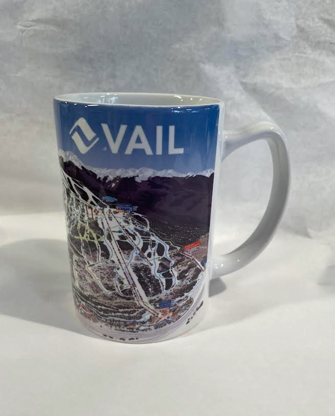 Vail Trail Map Mug