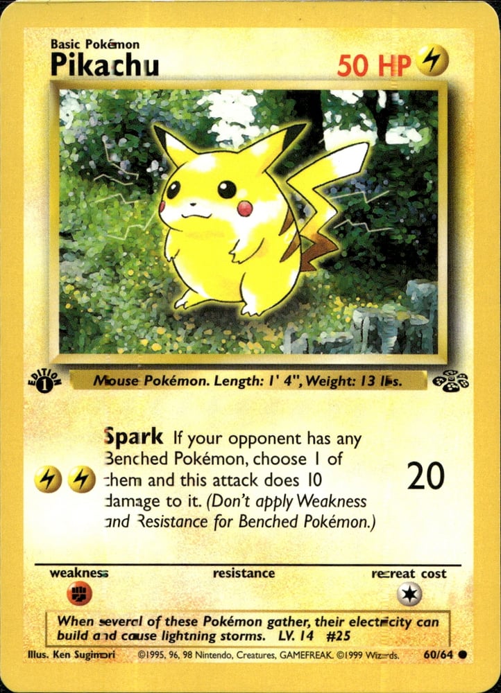 Pikachu - BASE2 60/64