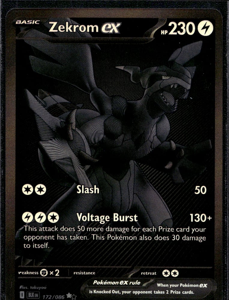 Zekrom ex - SV10.5B 172/86