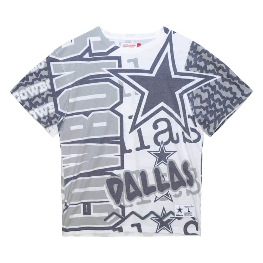 Dallas Cowboys Jumbotron 2.0 Sublimated Mitchell and Ness Shirt