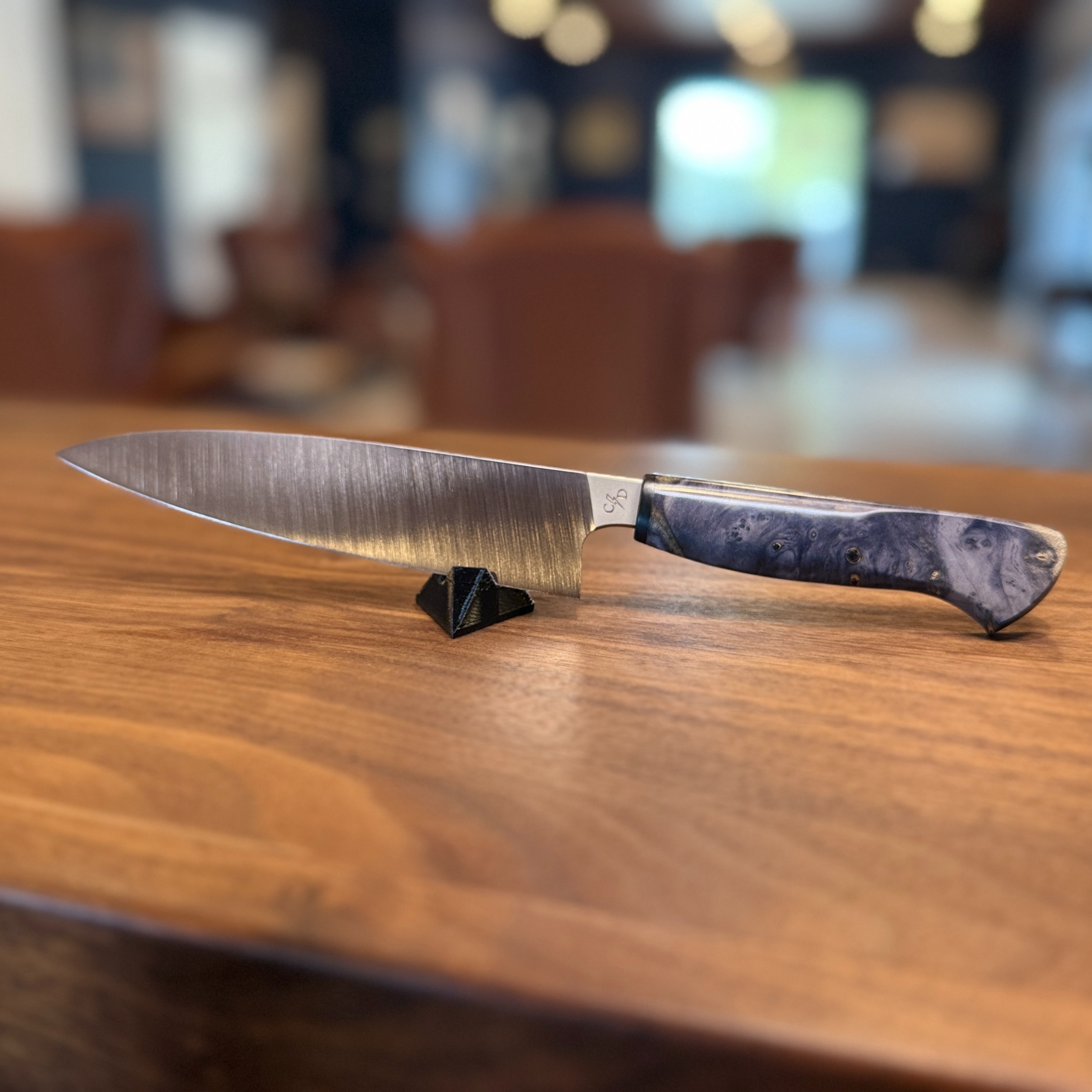 Corey Dunlap Custom Knives Petty Burlwood