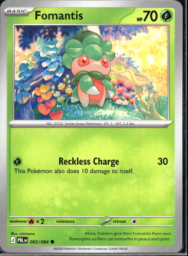 Fomantis 003 084 - ME05 3/84