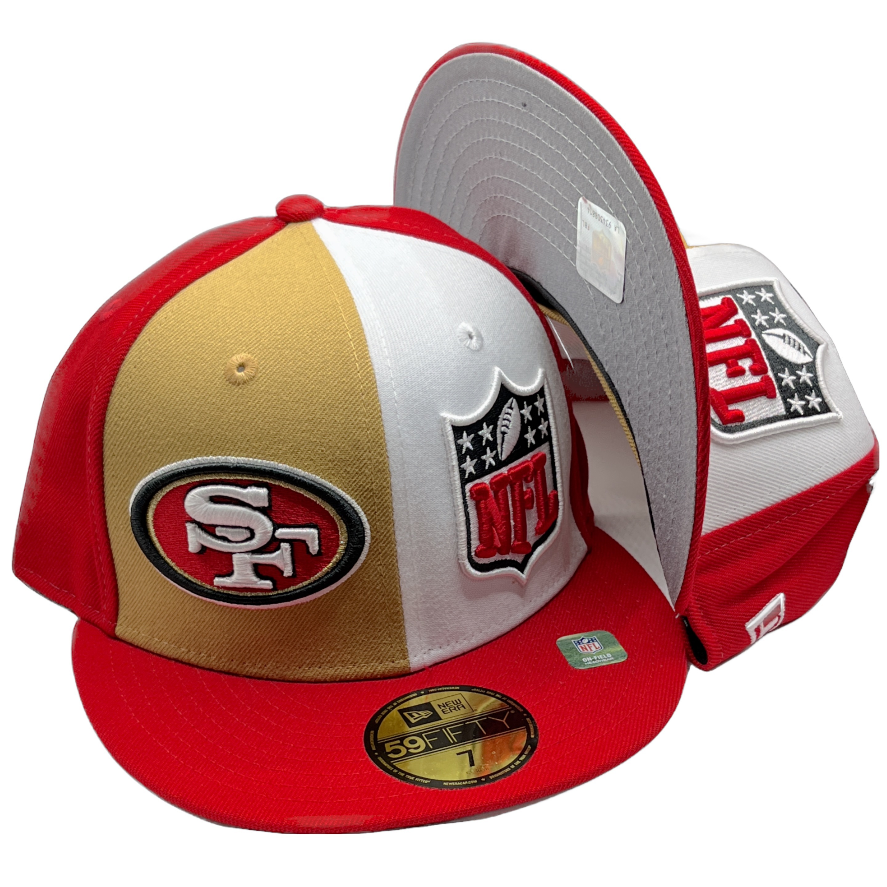San Francisco 2023 49ers New Era 59FIFTY Sideline Hat