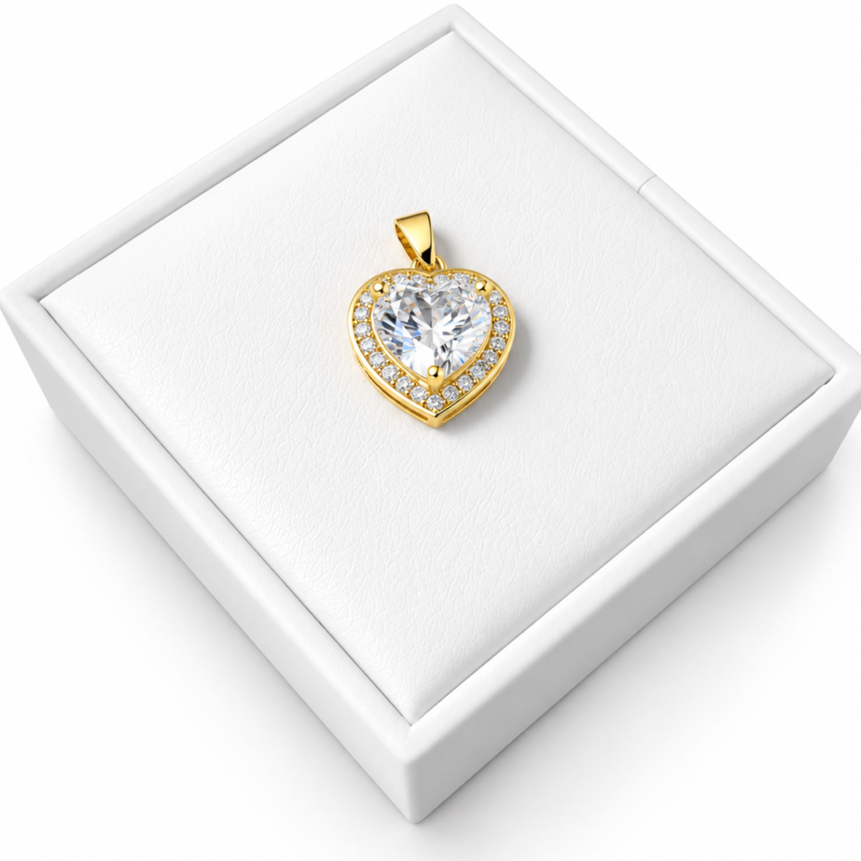 Heart Pendant CZ