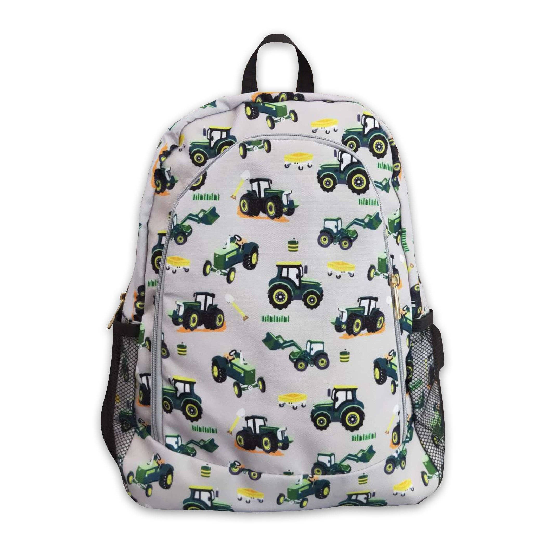 Green Tractor Backpack