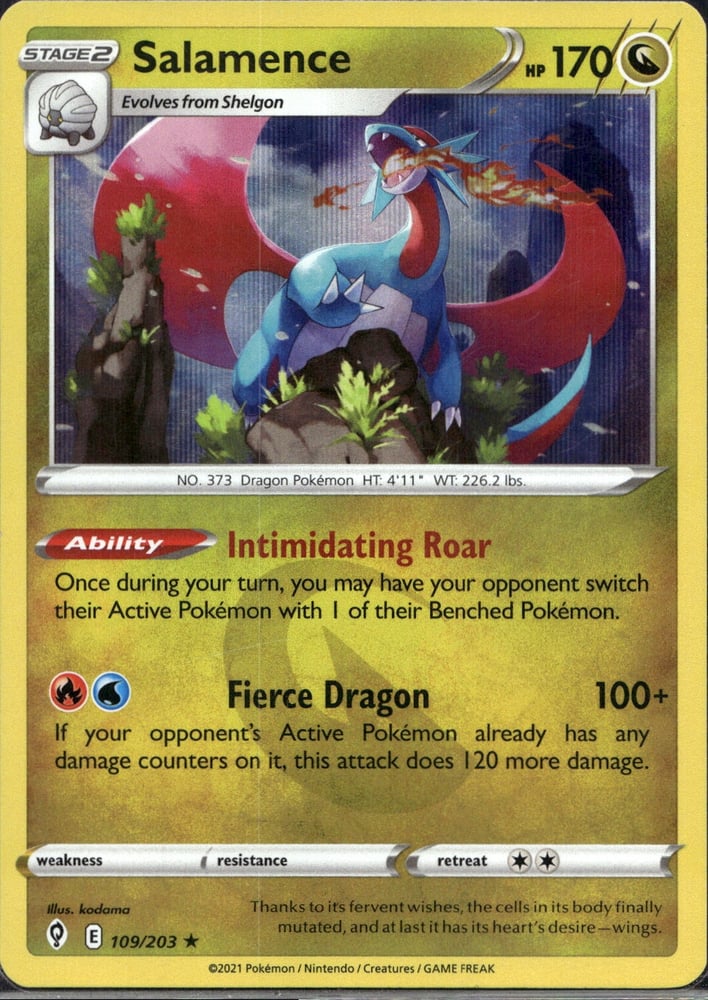 Salamence - SWSH7 109/203