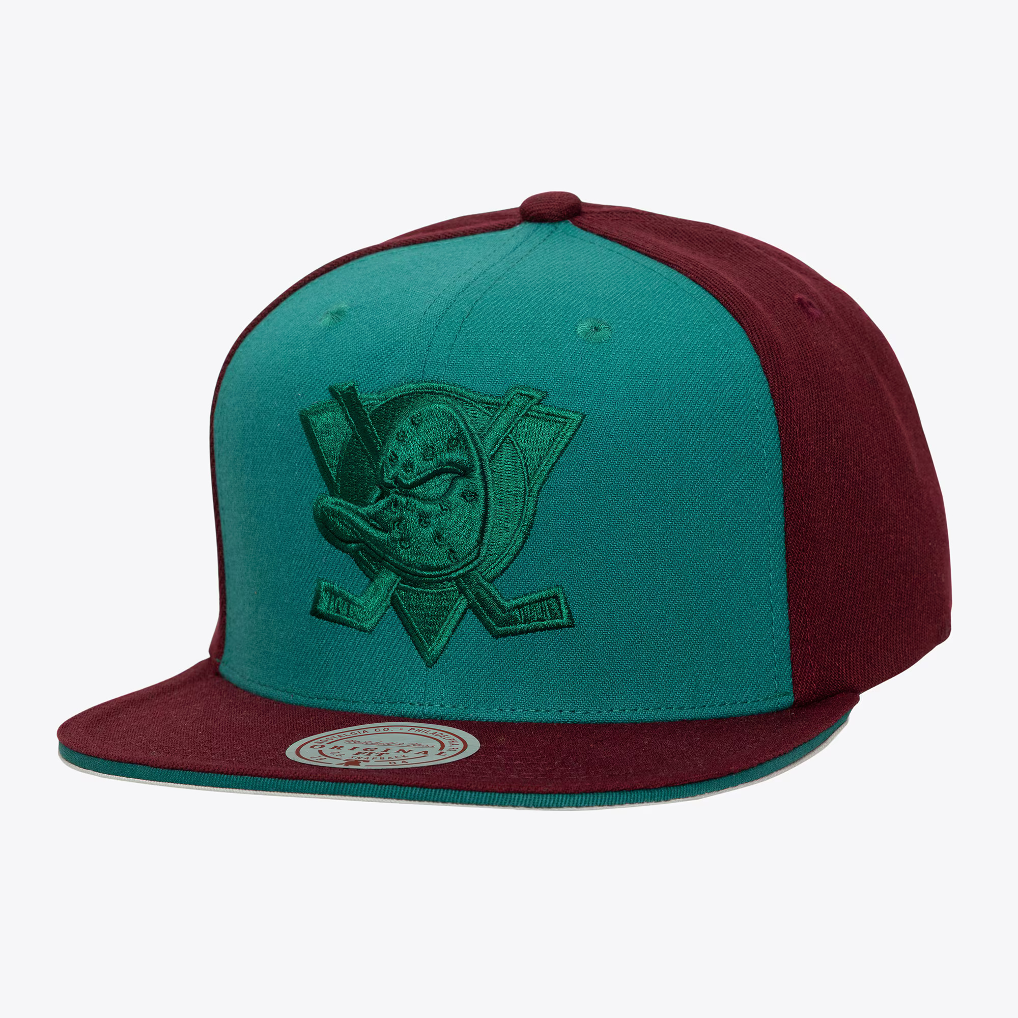 Anaheim Ducks Color Pop Mitchell and Ness Snapback Hat