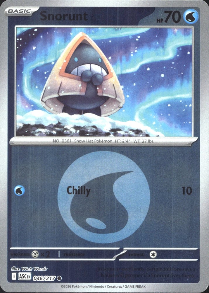 Snorunt - ME02.5 46/217