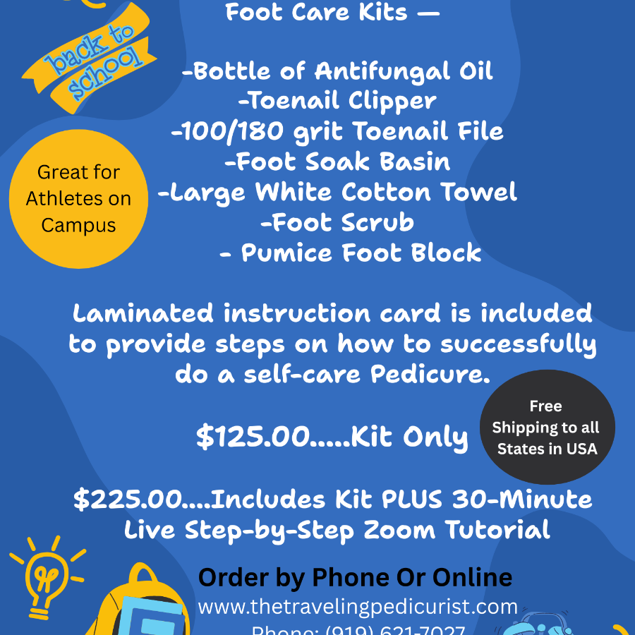 Back-to-School Pedicure Kit (FREE SHIPPING)