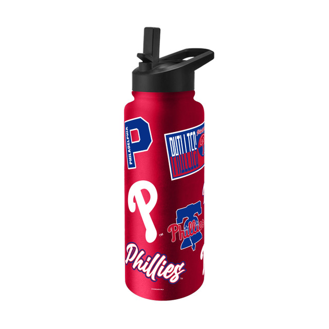 Philadelphia Phillies Dreamweave Quencher Stainless Steel Bottle 34oz