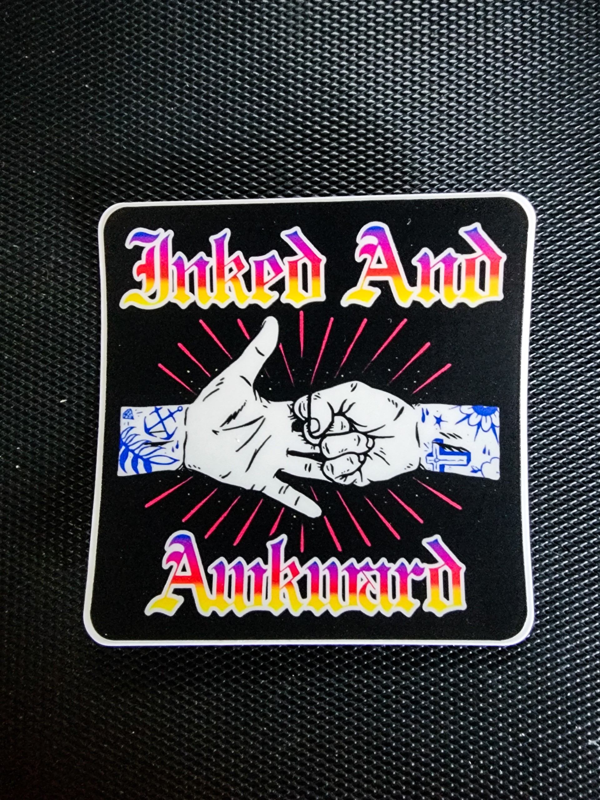 Logo Sticker #2 - sticker by Inked & Awkward