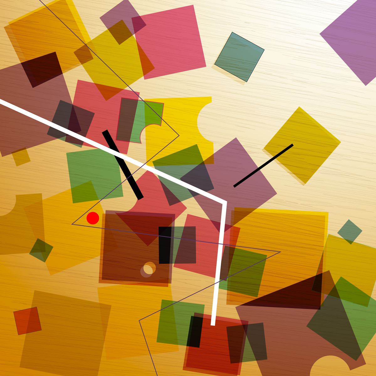 121022 Punched Ticket - 36x36