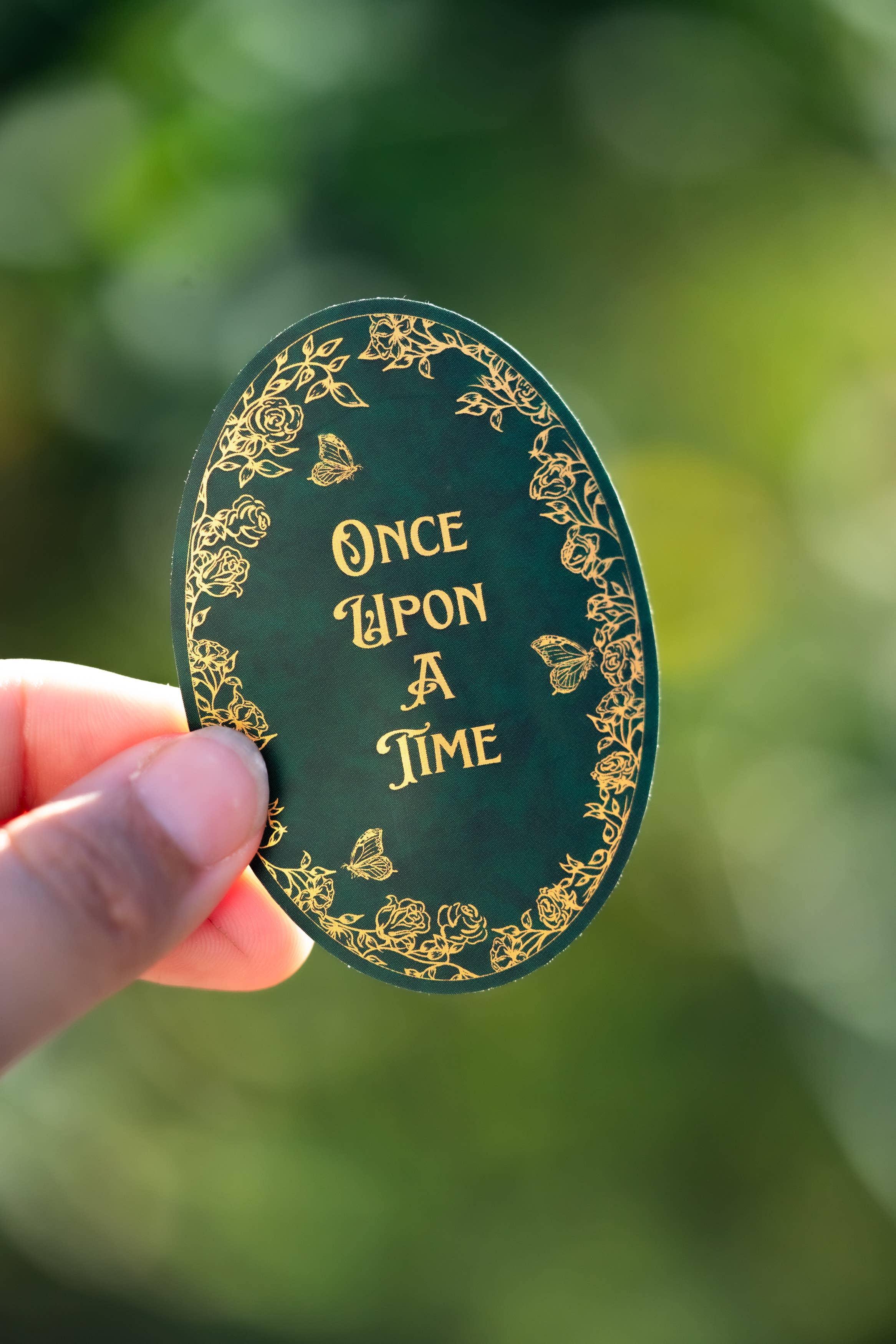 Once Upon a Time Waterproof Vinyl Sticker | Bookish