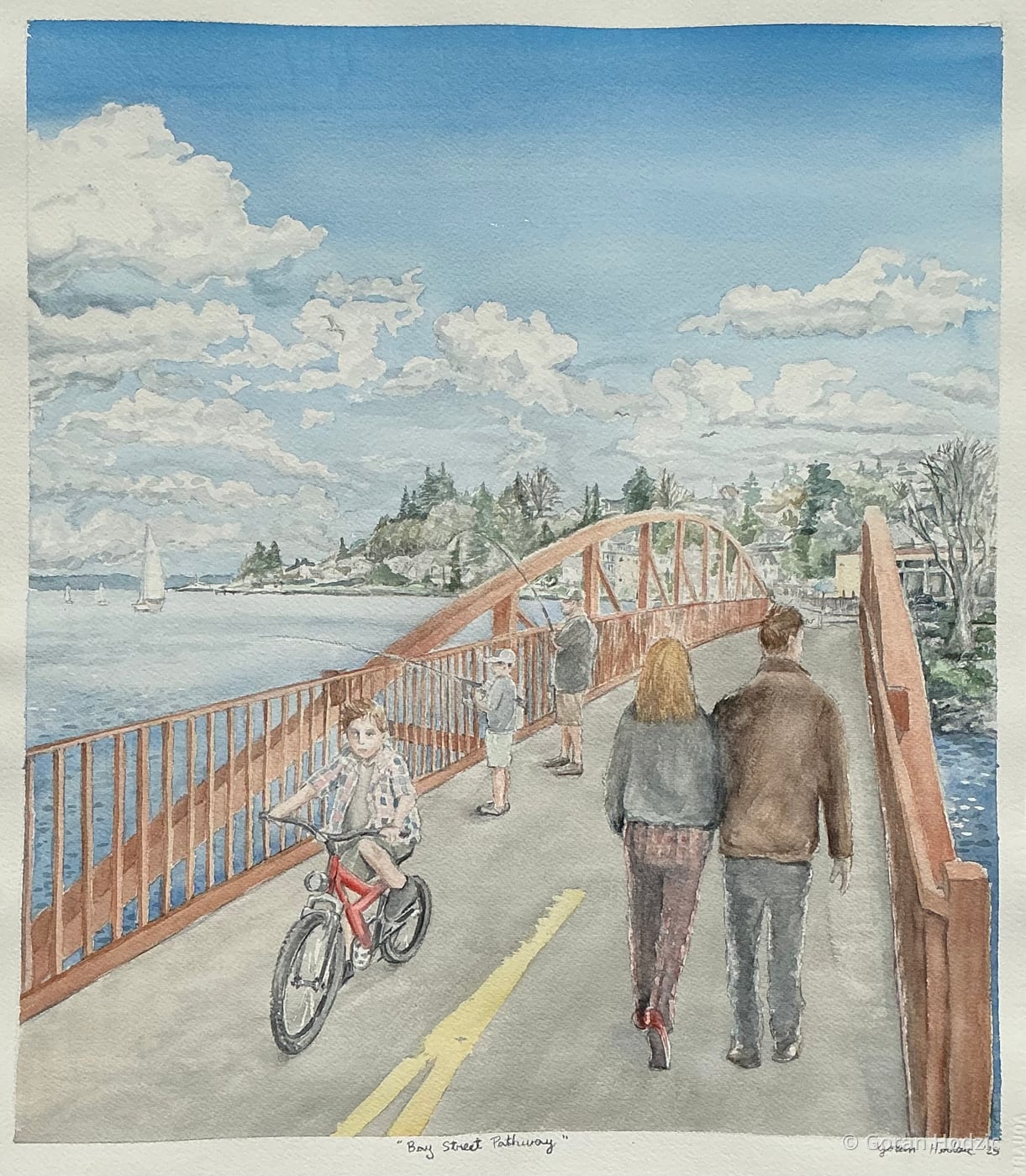 Bay St. Pathway