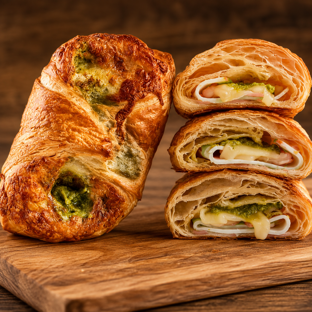 Turkey and Swiss Croissant