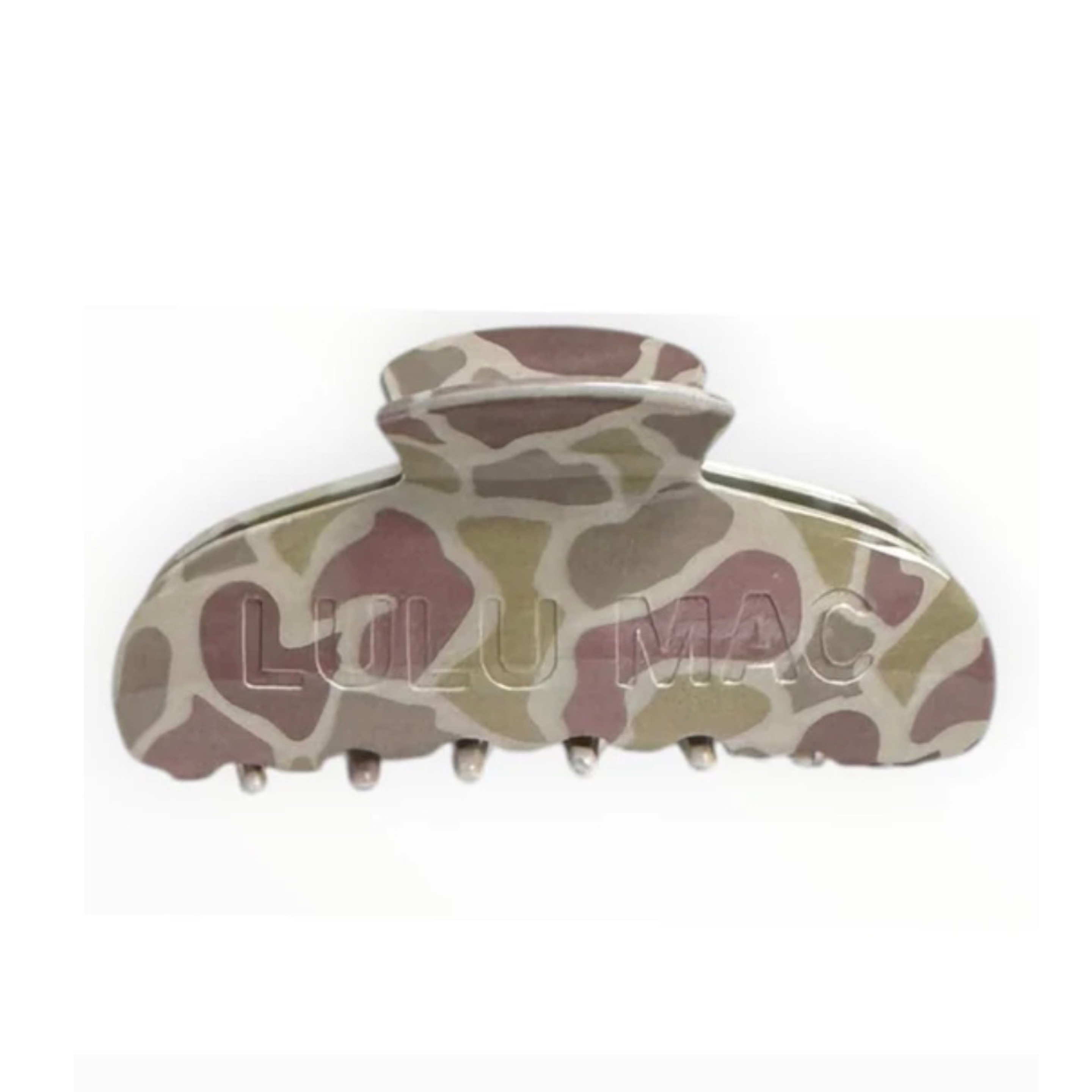 LuluMac Hairclip camo — Bama Tan boutique, Tuscaloosa AL