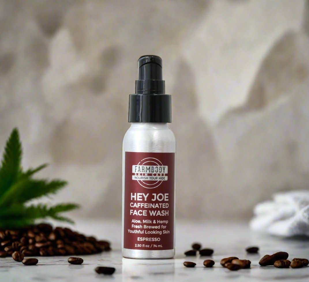 Hey Joe Caffeinated Coffee Face Wash