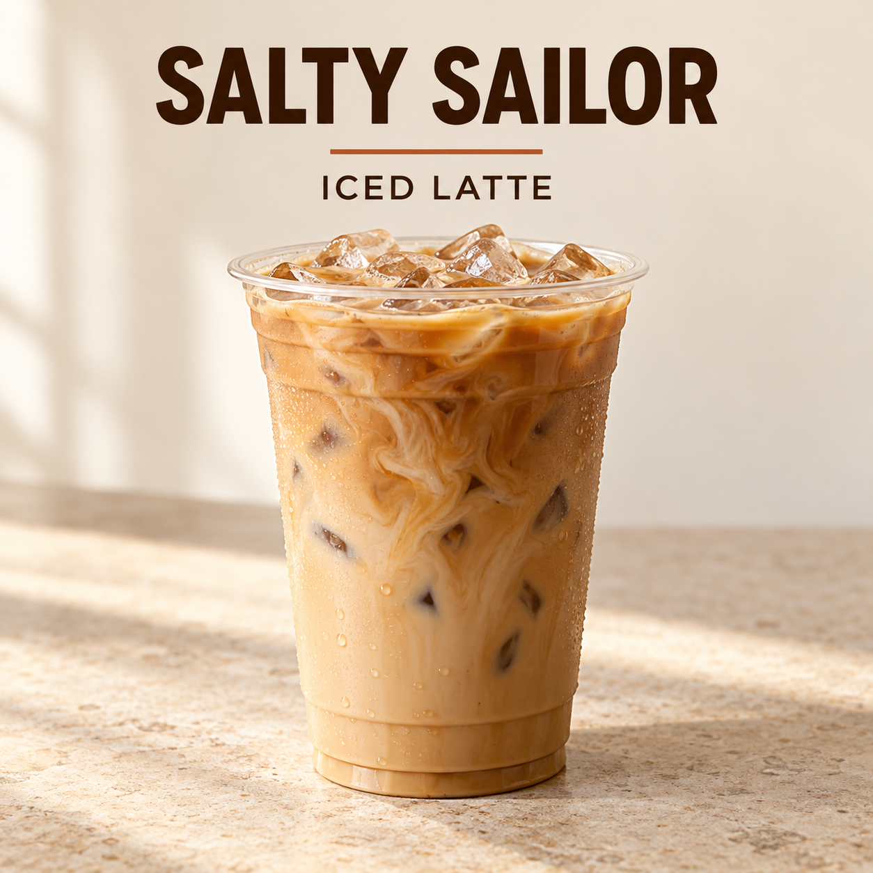 Salty Sailor Iced Latte