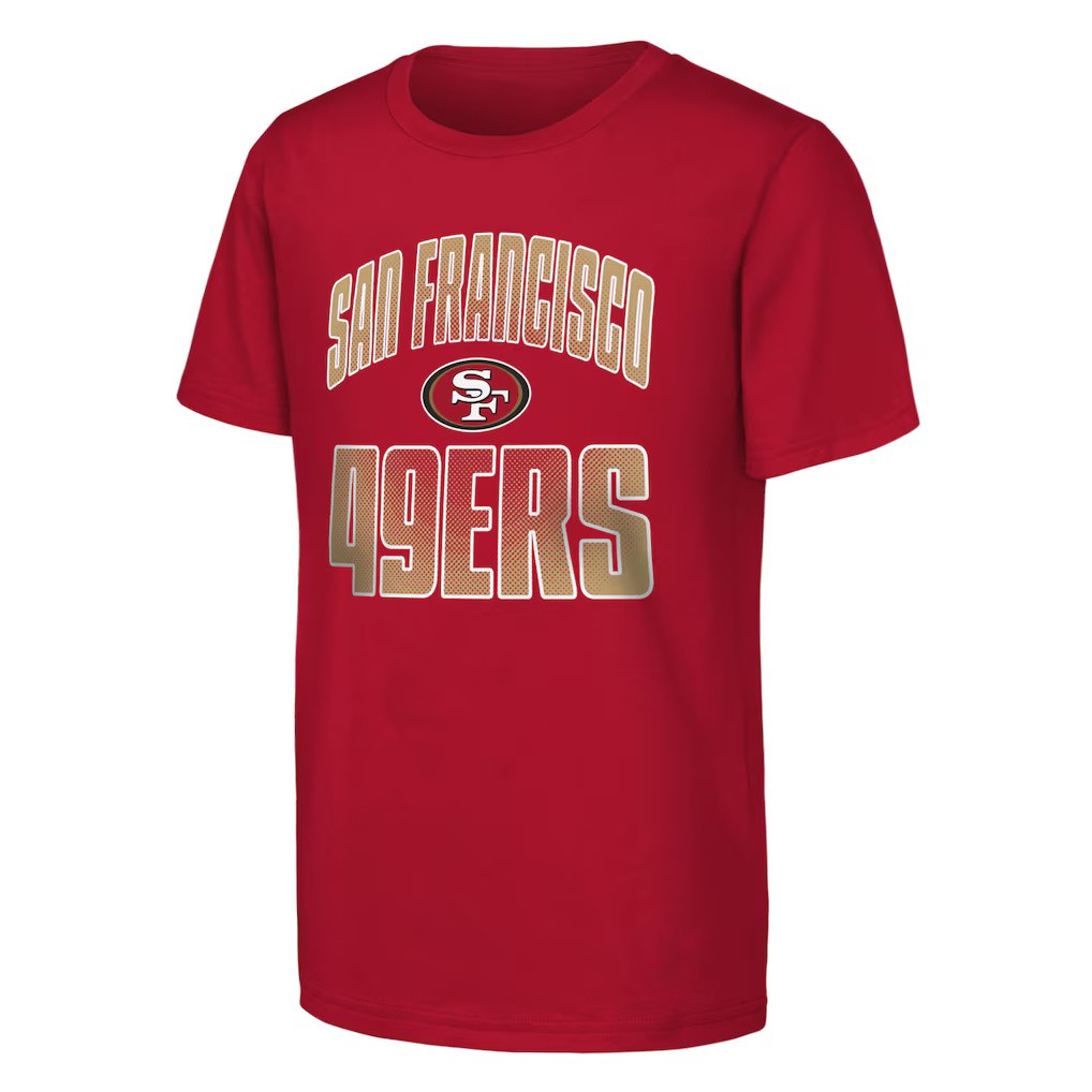San Francisco 49ers Scarlet Staple Kids Shirt