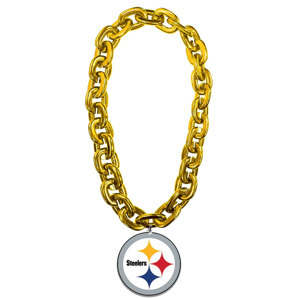 Pittsburgh Steelers Gold Fan Chain