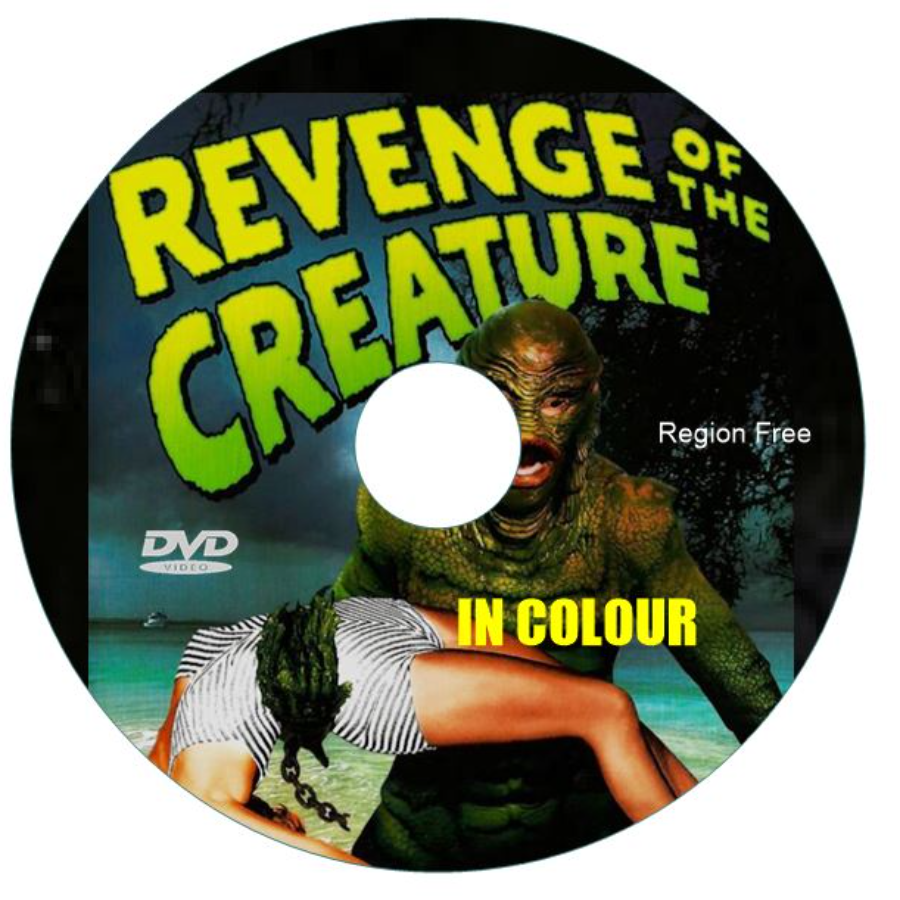 Revenge of The Creature in Color. DVD