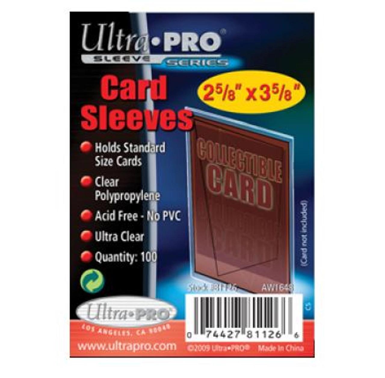 Ultra Pro Soft Sleeves 100ct