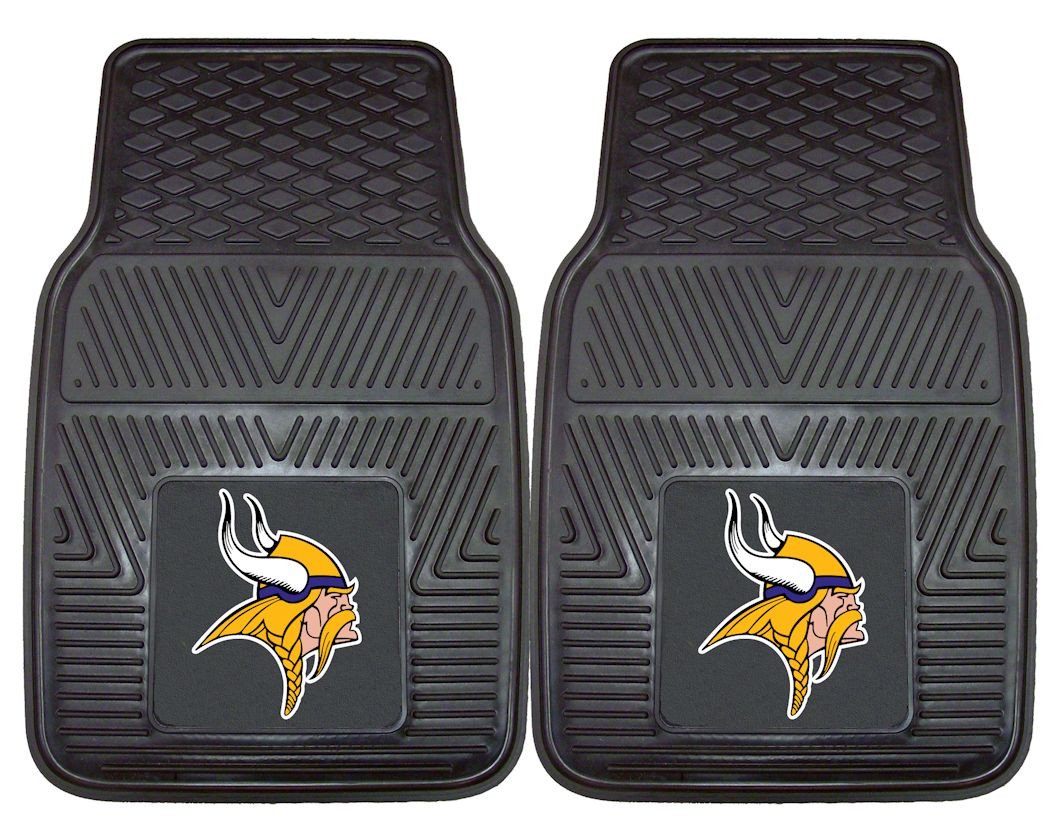 Minnesota Vikings Heavy Duty 2 Piece Vinyl Car Mats
