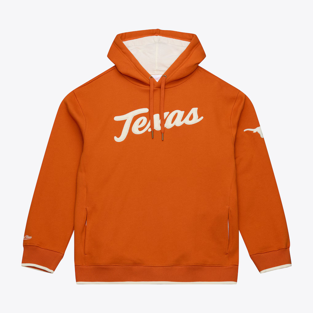 Texas Longhorns Team Legacy Mitchell and Ness Hooded Sweatshirt