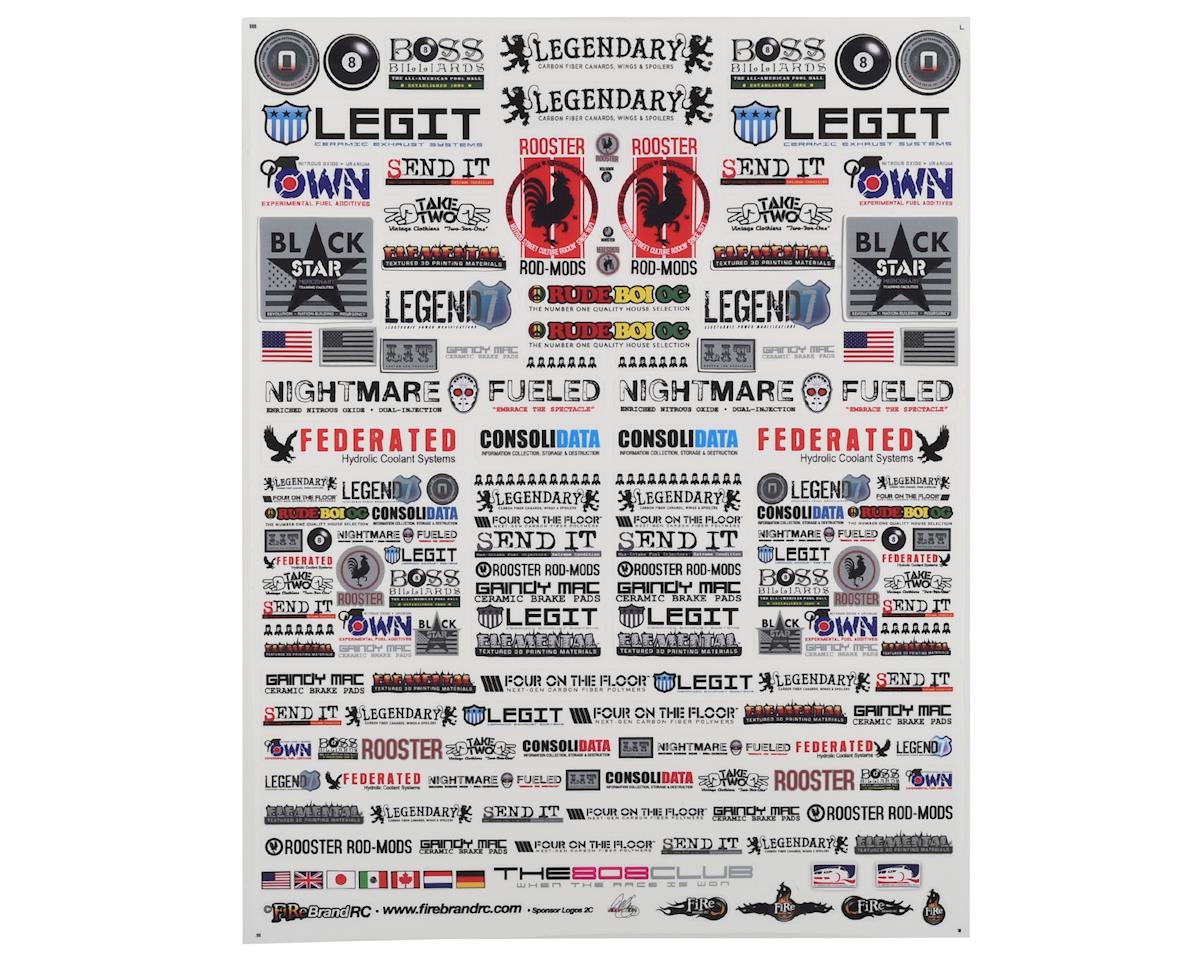 Sponsor Logo 2C Decal Set