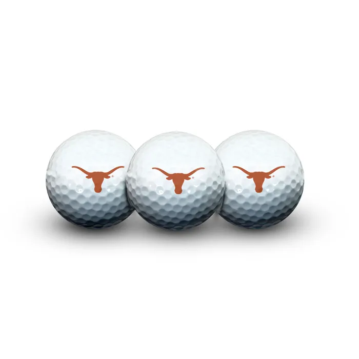 Texas Longhorns Golf Balls 3 Pack