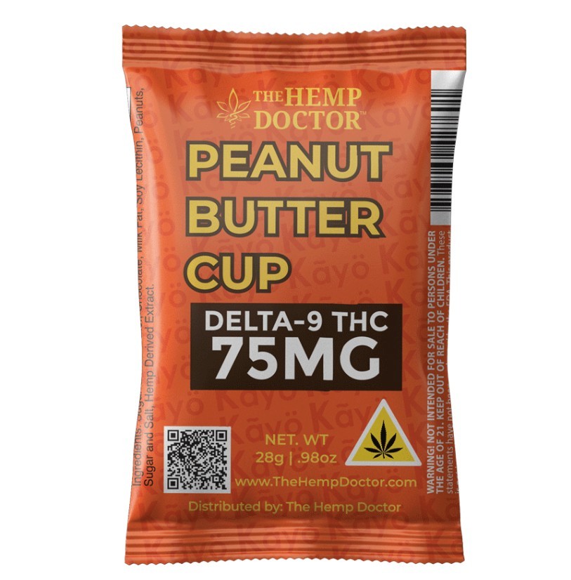 Peanut Butter Cup 75mg ∆9 THC - Regular