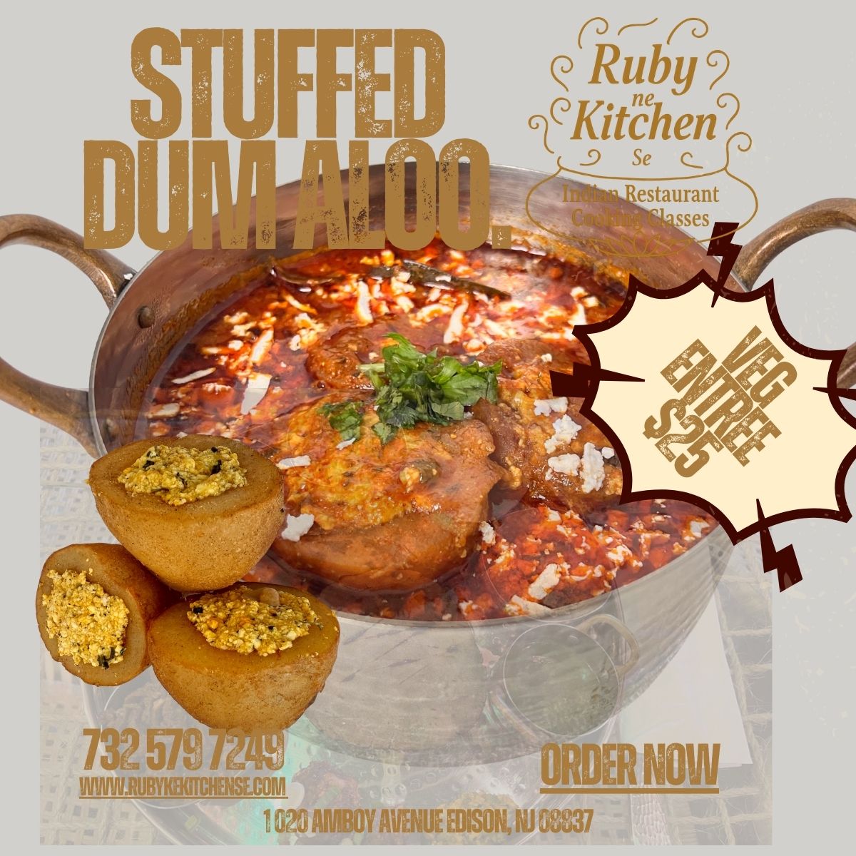 Stuffed Dum Aloo