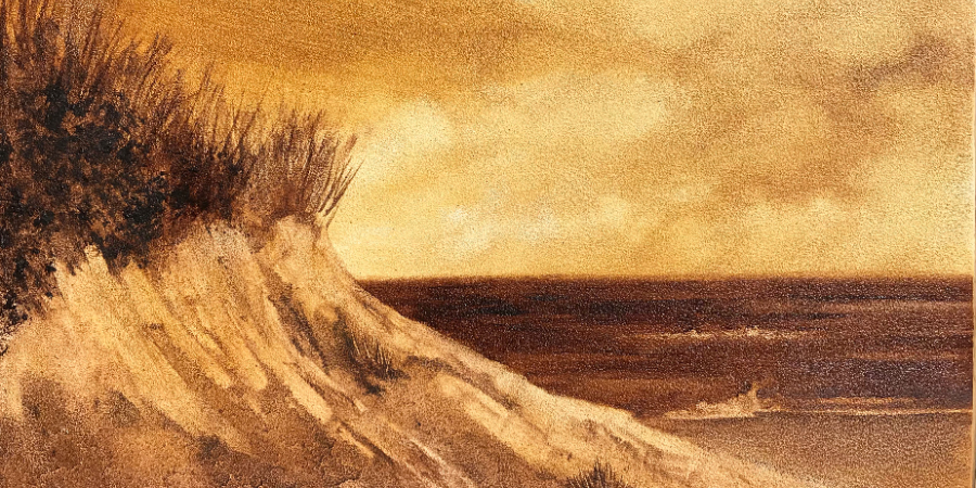 coastal dunes painting class